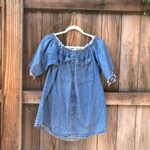 URBAN RENEWAL (UO) Mini Denim Dress